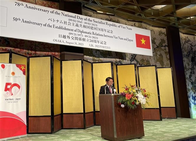 Long trọng Lễ kỷ niệm 78 năm Quốc khánh 2/9 tại Osaka