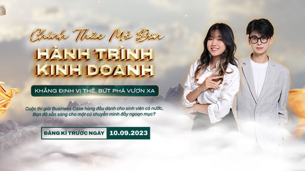 Hành trình kinh doanh - sân chơi bổ ích dành cho bạn trẻ đam mê kinh tế