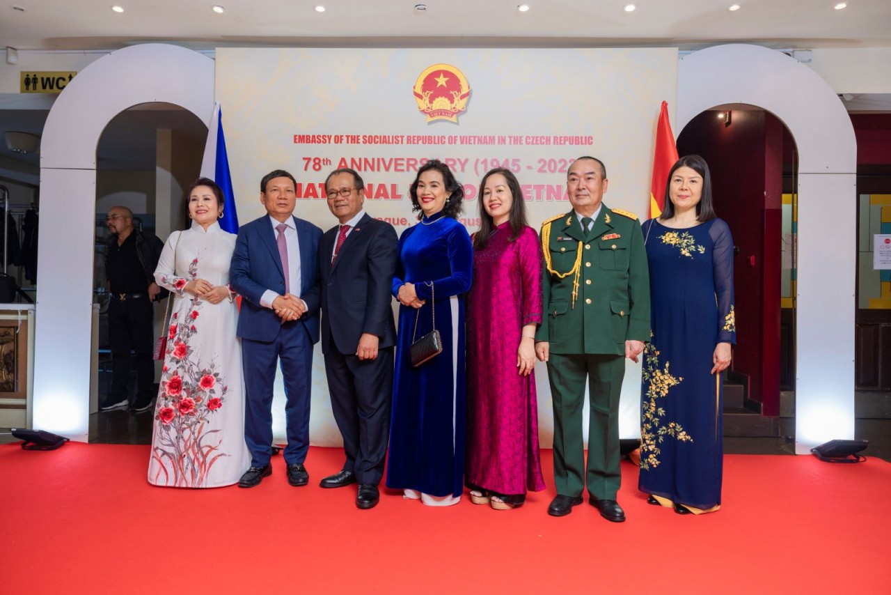 Long trọng Lễ kỷ niệm Quốc khánh Việt Nam tại CH Czech Long trọng Lễ kỷ niệm Quốc khánh Việt Nam tại CH Czech