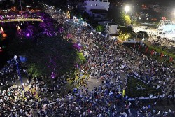 Hải Dương: Phố đi bộ Bạch Đằng rộn ràng ngày Quốc khánh