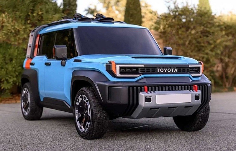 Thiết kế của xe concept Toyota Compact Cruiser EV.