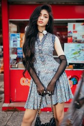 Ngắm nét đẹp Tây của Á hậu Minh Kiên