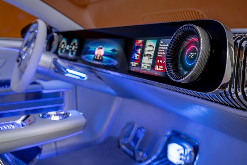 Cận cảnh xe điện Mercedes-Benz Concept CLA Class vừa ra mắt tại Đức, phạm vi hoạt động lên tới 750 km