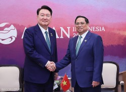 ASEAN-43: Tổng thống Hàn Quốc Yoon Suk Yeol cảm ơn Việt Nam tạo điều kiện thuận lợi cho các doanh nghiệp Hàn Quốc kinh doanh và đầu tư