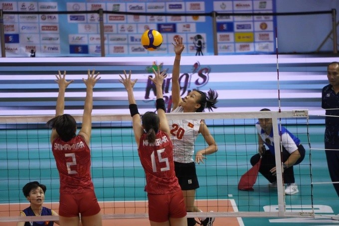 Thi đấu ấn tượng, đội tuyển nữ bóng chuyền Việt Nam xếp thứ 4 giải vô địch châu Á 2023 Thi đấu ấn tượng, đội tuyển nữ bóng chuyền Việt Nam xếp thứ 4 giải vô địch châu Á 2023