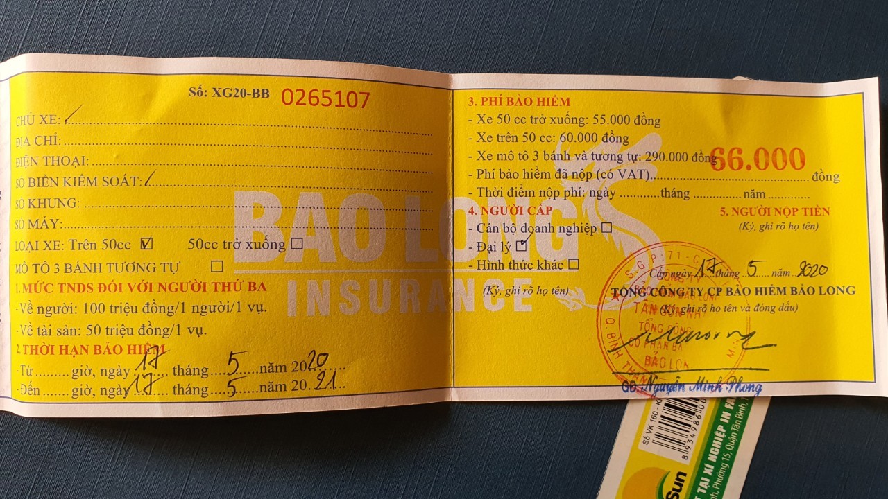 Trường hợp nào được trả lại tiền đã đóng bảo hiểm xe máy? Trường hợp nào được trả lại tiền đã đóng bảo hiểm xe máy?