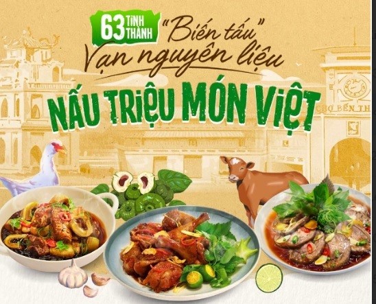 Phát triển Bản đồ ẩm thực Việt tôn vinh giá trị văn hóa ẩm thực địa phương Phát triển Bản đồ ẩm thực Việt tôn vinh giá trị văn hóa ẩm thực địa phương