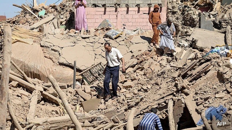 dong dat o morocco phap gui 5 trieu usd trung quoc ho tro nhan dao khan cap