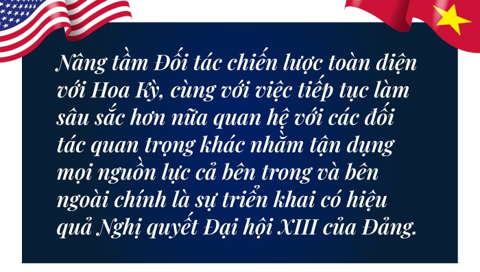 Đối tác chiến lược toàn diện Việt Nam – Hoa Kỳ:  Kỳ tích từ những bước chân không mỏi