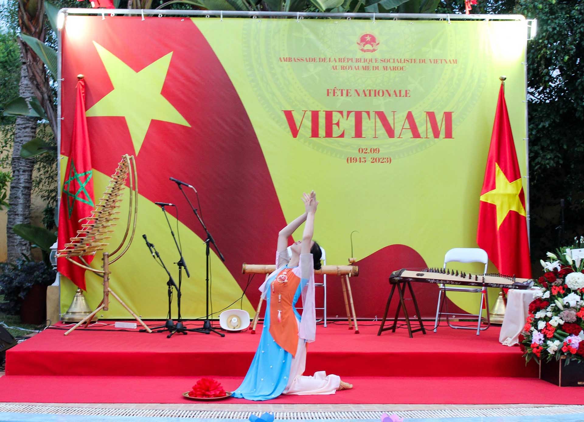 Đại sứ quán Việt Nam tại Morocco tổ chức kỷ niệm 78 năm Quốc khánh 2/9