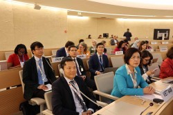 Đại sứ Lê Thị Tuyết Mai kêu gọi Hội đồng nhân quyền thúc đẩy hợp tác, xây dựng lòng tin để đảm bảo quyền con người