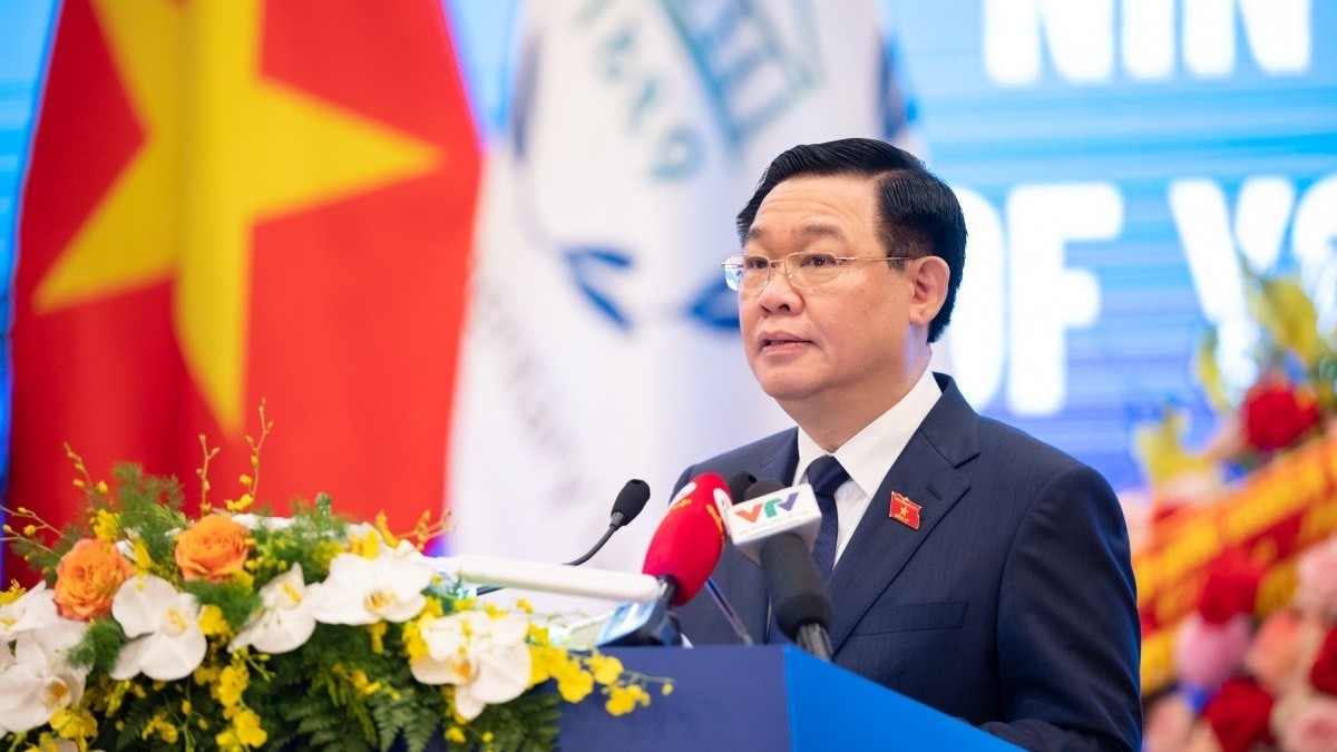 toan van phat bieu cua chu tich quoc hoi vuong dinh hue tai le khai mac hoi nghi nghi si tre toan cau lan thu 9