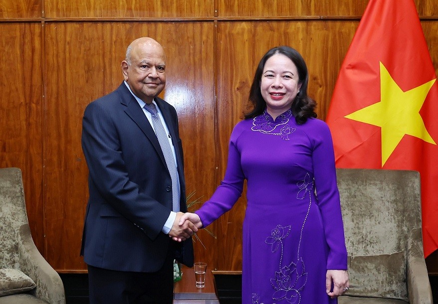 Phó Chủ tịch nước Võ Thị Ánh Xuân tiếp xúc song phương tại Nam Phi