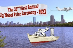 Giải Ig Nobel 2023: Tiếp tục tiêu chí 'đầu tiên làm con người cười, sau đó khiến họ suy nghĩ'