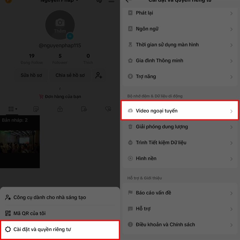Hướng dẫn cách xem TikTok ở bất cứ đâu, không cần đến mạng internet Hướng dẫn cách xem TikTok ở bất cứ đâu, không cần đến mạng internet
