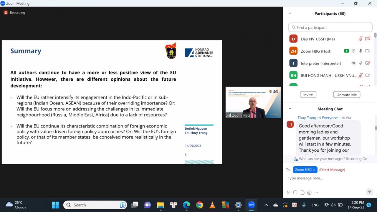 Triển vọng nào cho Chiến lược Ấn Độ Dương - Thái Bình Dương của EU? Triển vọng nào cho Chiến lược Ấn Độ Dương - Thái Bình Dương của EU?