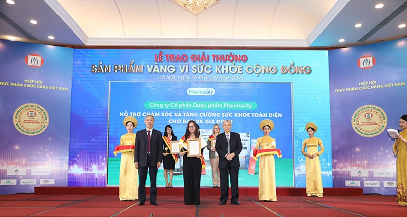 Vinh danh 'Sản phẩm Vàng vì sức khỏe cộng đồng' lần thứ 10 năm 2023