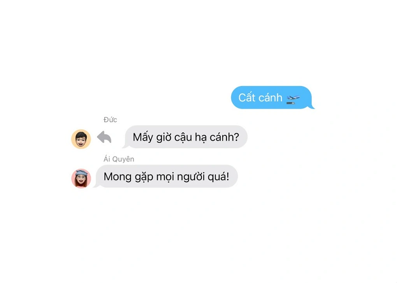 Vuốt để trả lời trong iMessage trên iOS 17: Trong ứng dụng Messages, người dùng đã có thể vuốt sang phải để trả lời trực tiếp nội dung của bất kỳ một tin nhắn nào, tương tự như trên Facebook Messenger hay Telegram. Vuốt để trả lời trong iMessage trên iOS 17: Trong ứng dụng Messages, người dùng đã có thể vuốt sang phải để trả lời trực tiếp nội dung của bất kỳ một tin nhắn nào, tương tự như trên Facebook Messenger hay Telegram.