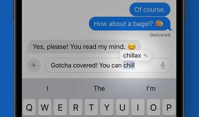 Tự động sửa lỗi: Apple cho biết iOS 17 được tích hợp một mô hình ngôn ngữ tiên tiến, có thể dự đoán cũng như cải thiện khả năng tự động sửa lỗi trên bàn phím iPhone. Dựa vào thói quen của người dùng, máy học sẽ sửa lỗi với độ chính xác cao hơn nhiều. Tự động sửa lỗi: Apple cho biết iOS 17 được tích hợp một mô hình ngôn ngữ tiên tiến, có thể dự đoán cũng như cải thiện khả năng tự động sửa lỗi trên bàn phím iPhone. Dựa vào thói quen của người dùng, máy học sẽ sửa lỗi với độ chính xác cao hơn nhiều.