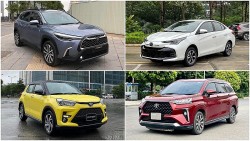 Corolla Cross dẫn đầu doanh số xe bán chạy 3 tháng gần nhất của hãng Toyota