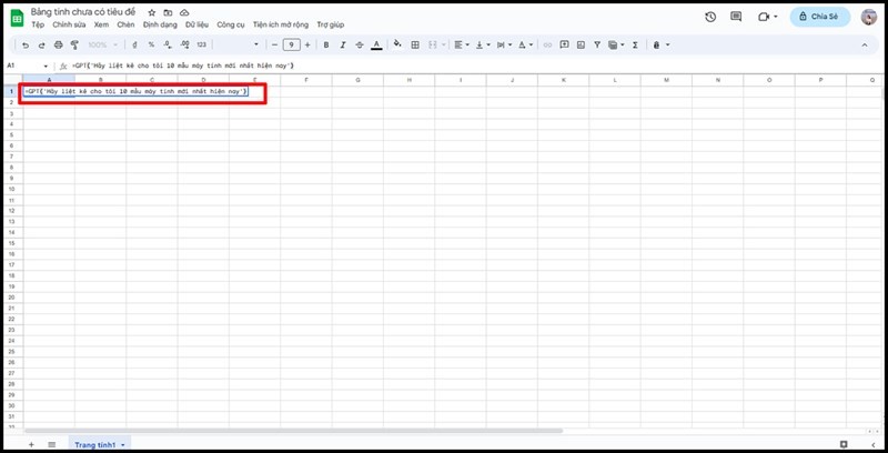 Hướng dẫn cách kết nối ChatGPT với Google Sheets cực đơn giản Hướng dẫn cách kết nối ChatGPT với Google Sheets cực đơn giản