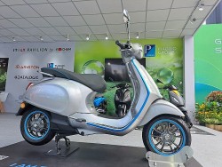 Cận cảnh xe điện Vespa Elettrica 2023 sắp bán tại Việt Nam, giá 280 triệu đồng