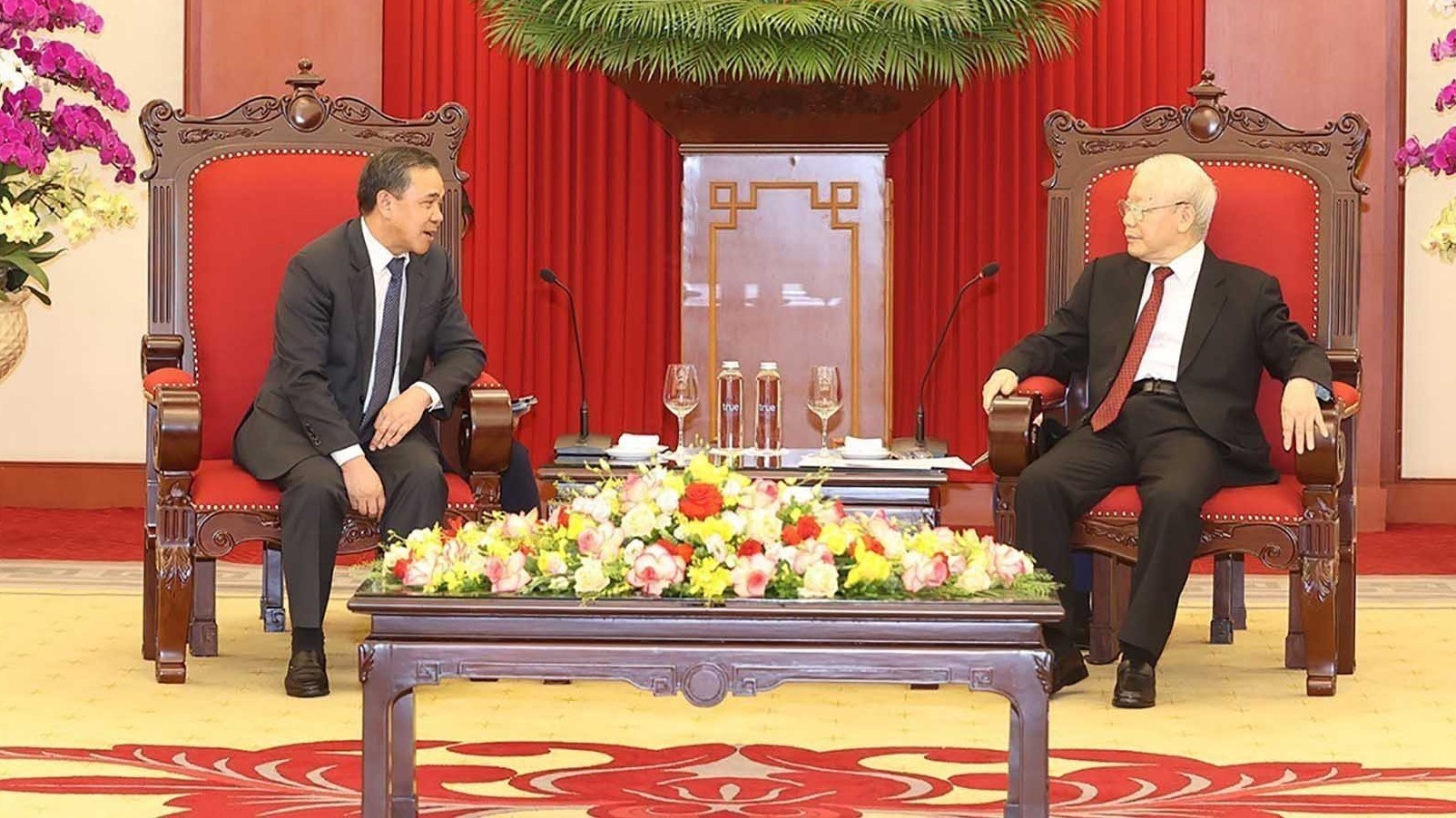 tong bi thu nguyen phu trong tiep dai su lao tai viet nam sengphet houngboungnuang