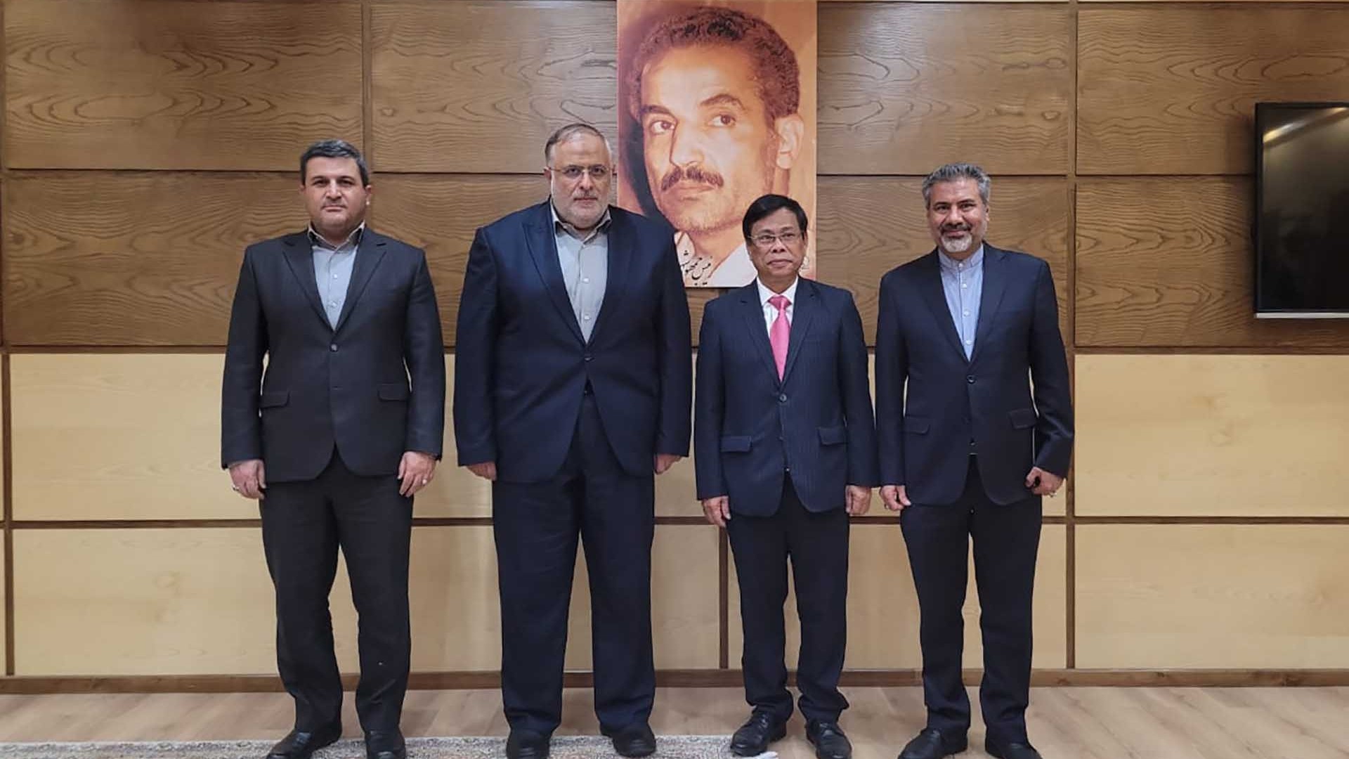 thuc day hop tac giua ninh binh va tinh qazvin iran