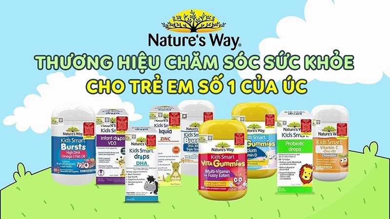 Nature’s Way – Thương hiệu chăm sóc sức khỏe trẻ em số 1 của Australia và sự phát triển mạnh mẽ tại Việt Nam Nature’s Way – Thương hiệu chăm sóc sức khỏe trẻ em số 1 của Australia và sự phát triển mạnh mẽ tại Việt Nam