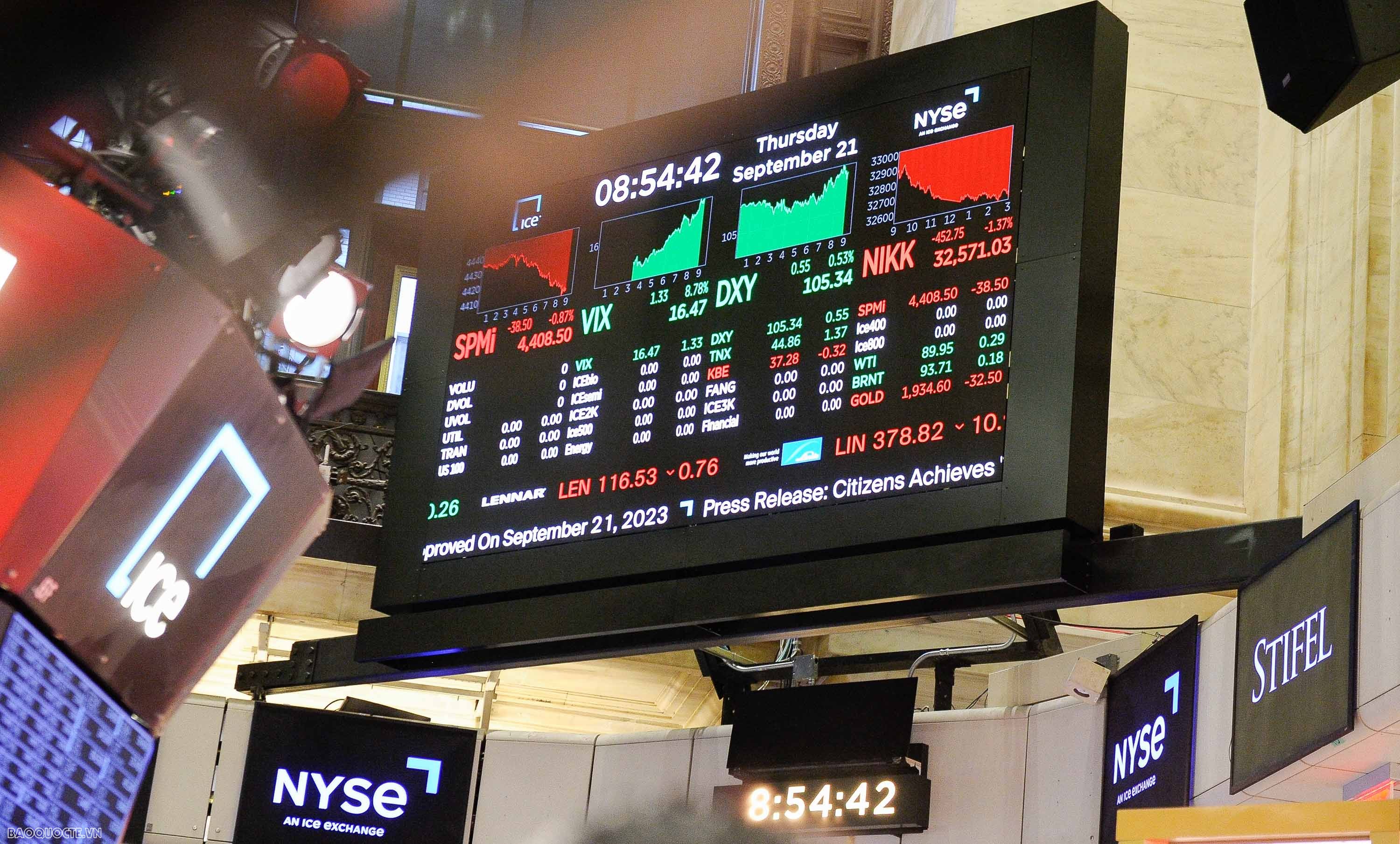 Thủ tướng Phạm Minh Chính rung chuông khai mạc phiên giao dịch tại Sàn Chứng khoán lớn nhất New York Thủ tướng Phạm Minh Chính rung chuông khai mạc phiên giao dịch tại sàn chứng khoán lớn nhất thế giới