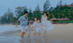 Ca sĩ Tuấn Hưng cùng vợ và 3 con quay MV ca nhạc kỷ niệm 10 năm hôn nhân