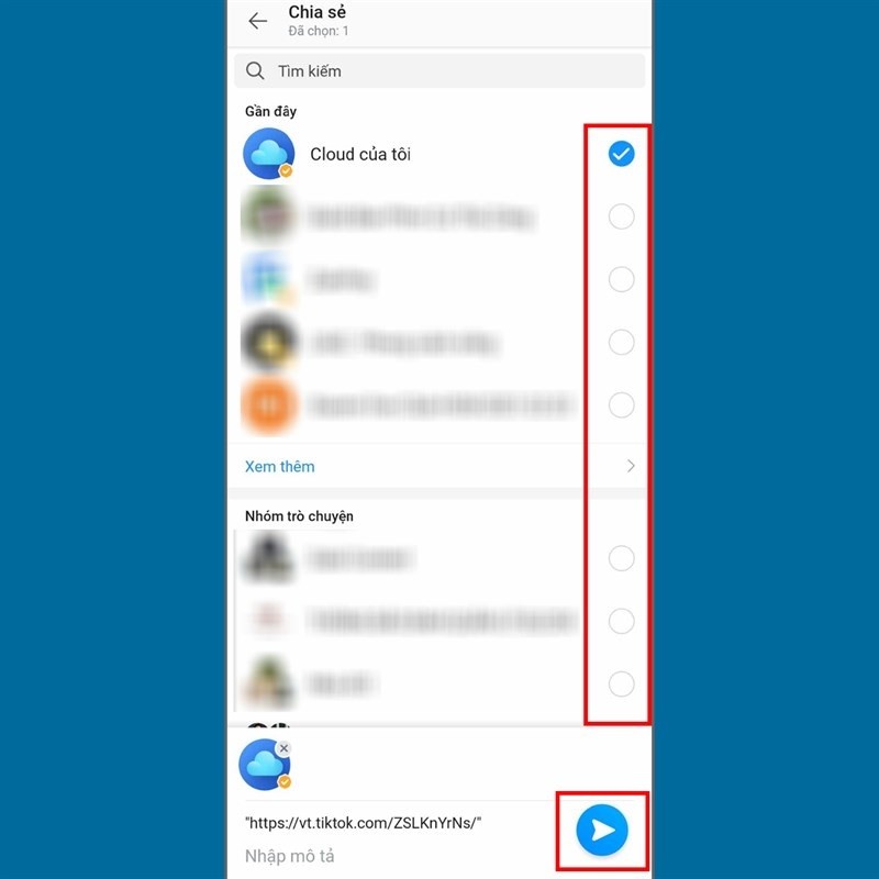 Hướng dẫn cách gửi video TikTok qua Zalo siêu nhanh Hướng dẫn cách gửi video TikTok qua Zalo siêu nhanh