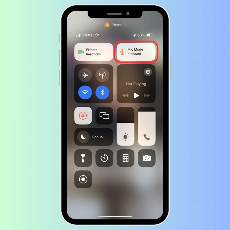 Hướng dẫn giảm tiếng ồn khi gọi điện thoại trên iPhone qua Voice Isolation siêu đơn giản