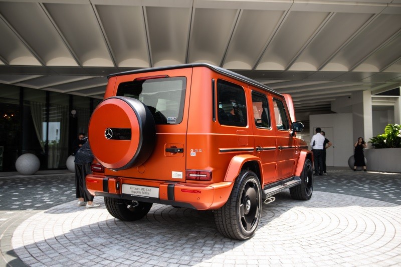 Cận cảnh Mercedes-AMG G63 Singapore Edition dành riêng cho thị trường Singapore Cận cảnh Mercedes-AMG G63 Singapore Edition dành riêng cho thị trường Singapore