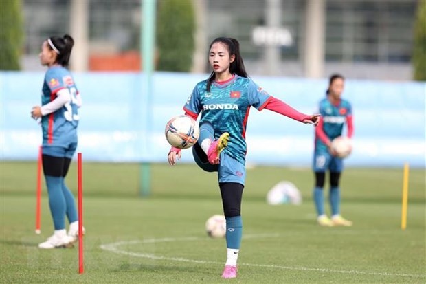 Asiad 19: Gặp Bangladesh, Đội tuyển Bóng đá Nữ Việt Nam đặt mục tiêu ghi nhiều bàn thắng Asiad 19: Gặp Bangladesh, Đội tuyển Bóng đá nữ Việt Nam đặt mục tiêu ghi nhiều bàn thắng