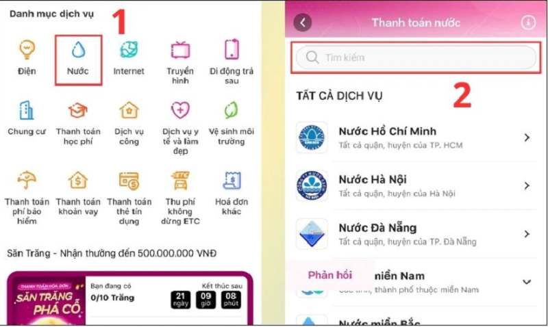 Hướng dẫn cách tra cứu tiền nước online tại nhà cực đơn giản Hướng dẫn cách tra cứu tiền nước online tại nhà cực đơn giản
