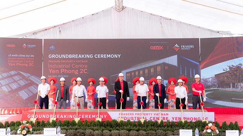 chinh thuc khoi cong du an bat dong san cong nghiep dau tien tai bac ninh