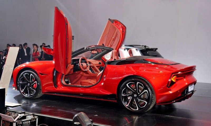 Cận cảnh xe thể thao điện MG Cyberster 2024 vừa có mặt tại Việt Nam