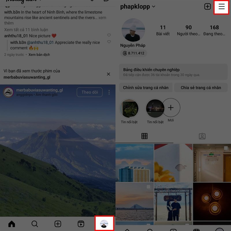 Xem video đã thích trên Instagram không thể dễ hơn