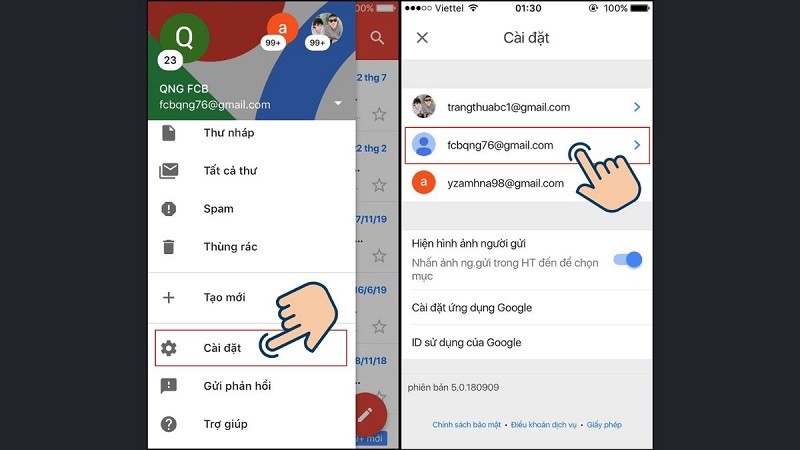 Hướng dẫn đổi tên Gmail trên điện thoại, máy tính đơn giản nhất Hướng dẫn đổi tên Gmail trên điện thoại, máy tính đơn giản nhất
