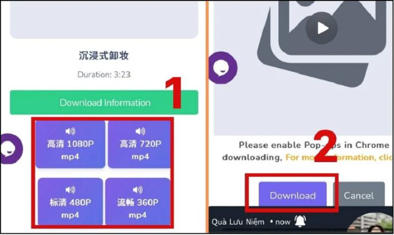 Tải video Weibo về điện thoại siêu nhanh