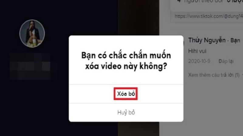 Hướng dẫn xóa video đăng lại trên TikTok bằng điện thoại, máy tính