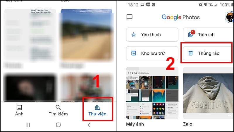 Khôi phục ảnh đã xóa vĩnh viễn trên Google Photos đơn giản, nhanh chóng Khôi phục ảnh đã xóa vĩnh viễn trên Google Photos đơn giản, nhanh chóng