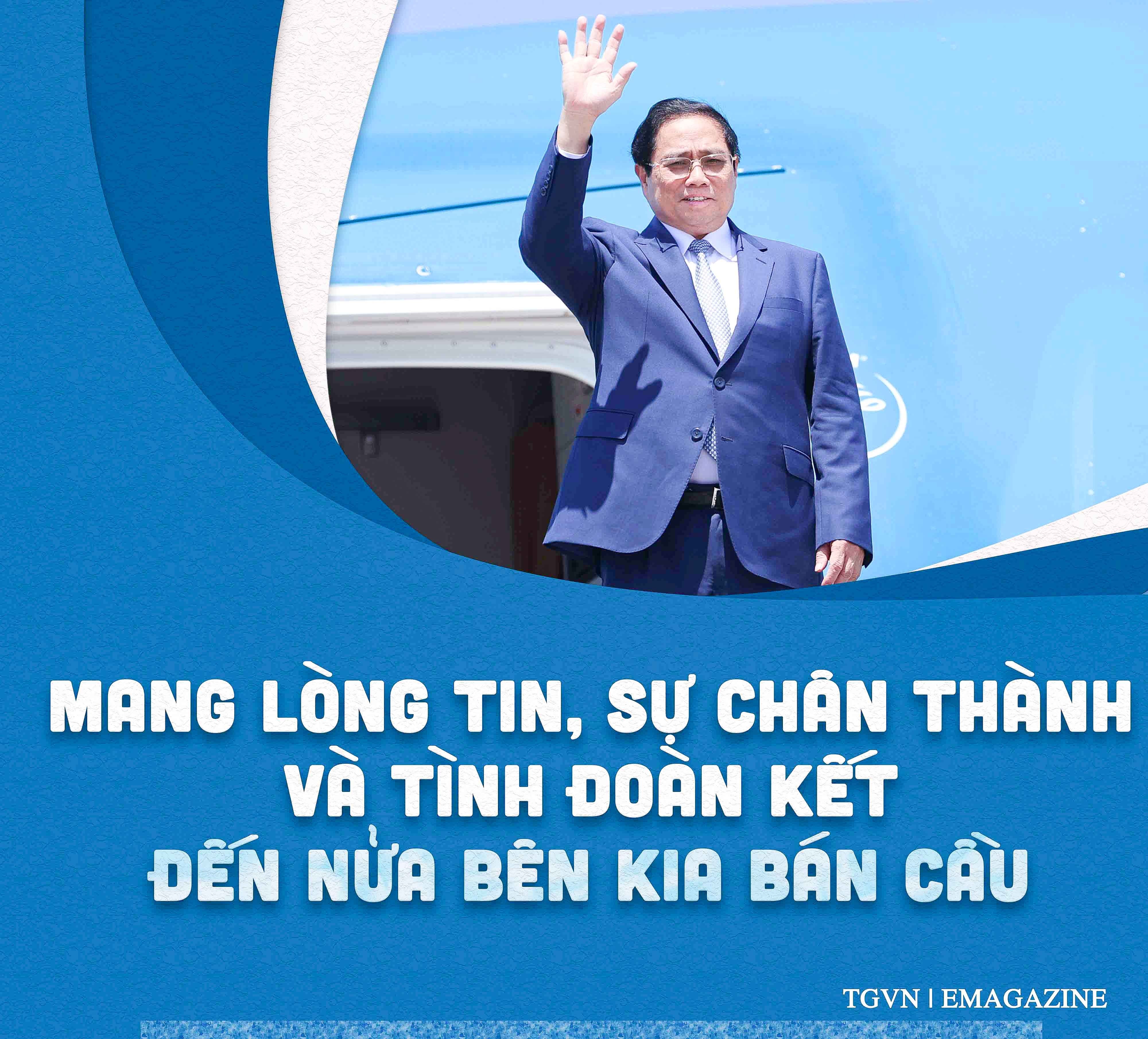 Mang lòng tin, sự chân thành và tình đoàn kết đến nửa bên kia bán cầu