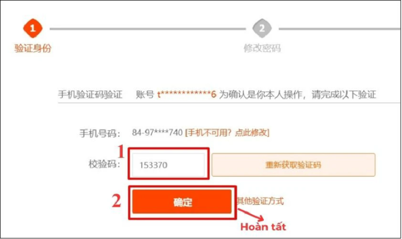 Tạo tài khoản Taobao trên điện thoại và máy tính cực nhanh