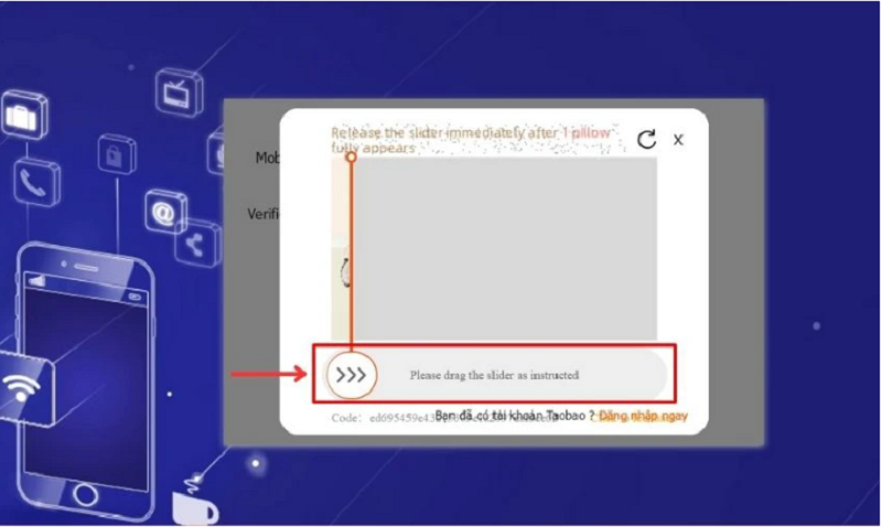Tạo tài khoản Taobao trên điện thoại và máy tính cực nhanh