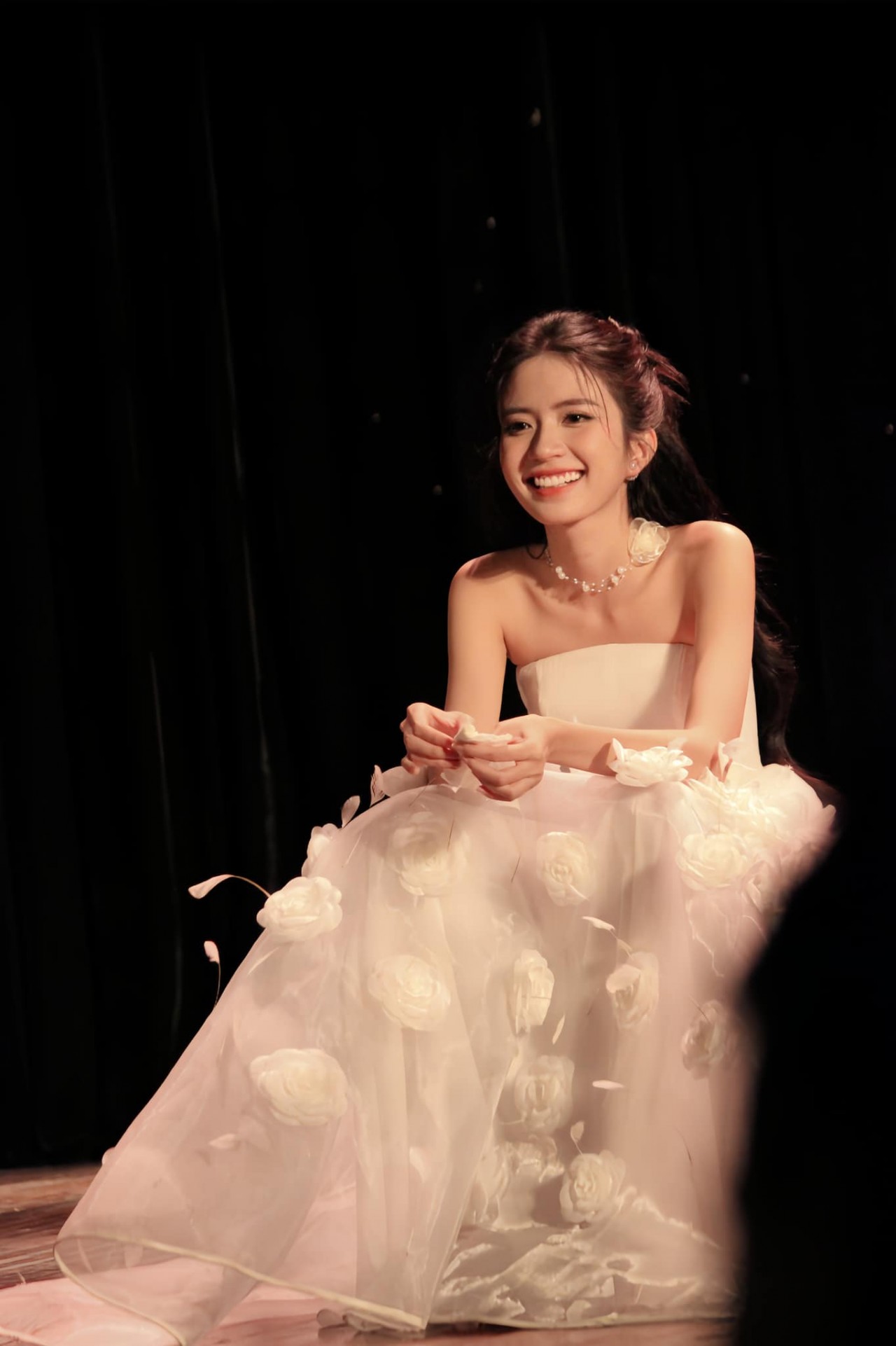 Diễn viên Ngọc Huyền phim Món quà của cha