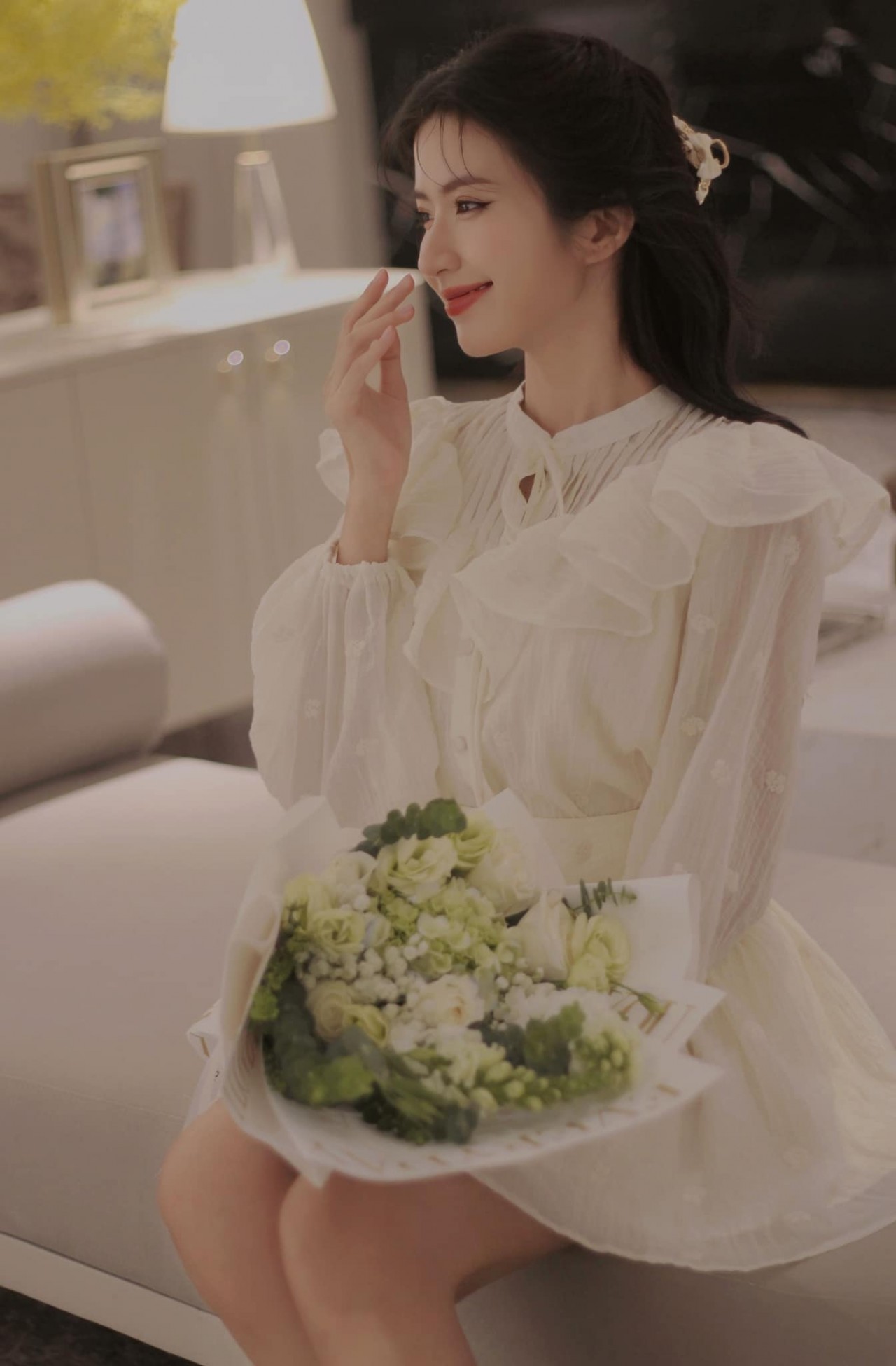 Diễn viên Ngọc Huyền phim Món quà của cha