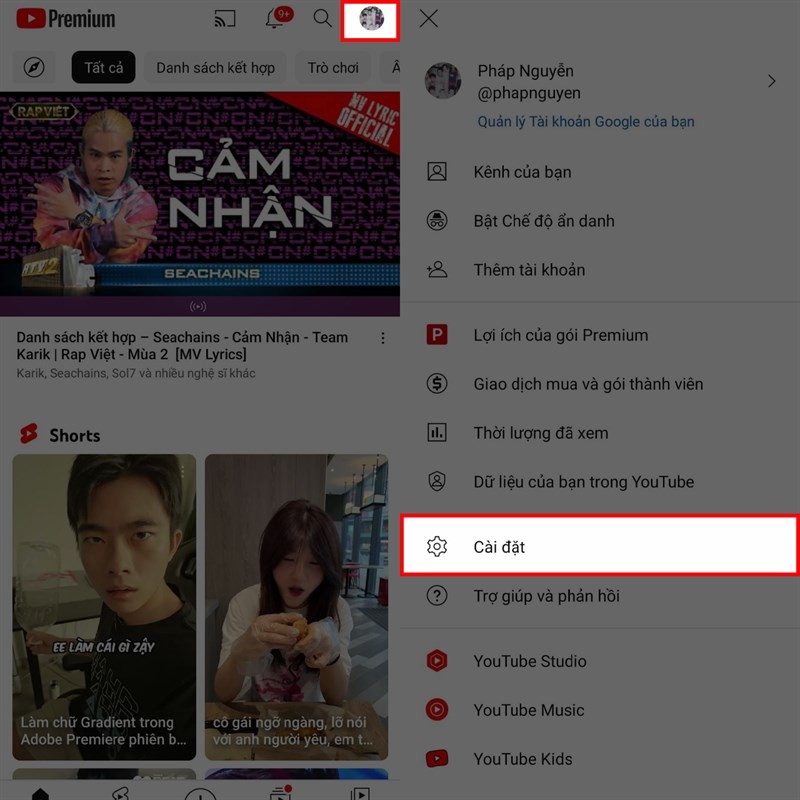 Hướng dẫn cách bật phát trong nền trên YouTube vẫn được nghe nhạc khi màn hình tắt Hướng dẫn cách bật phát trong nền trên YouTube vẫn được nghe nhạc khi màn hình tắt
