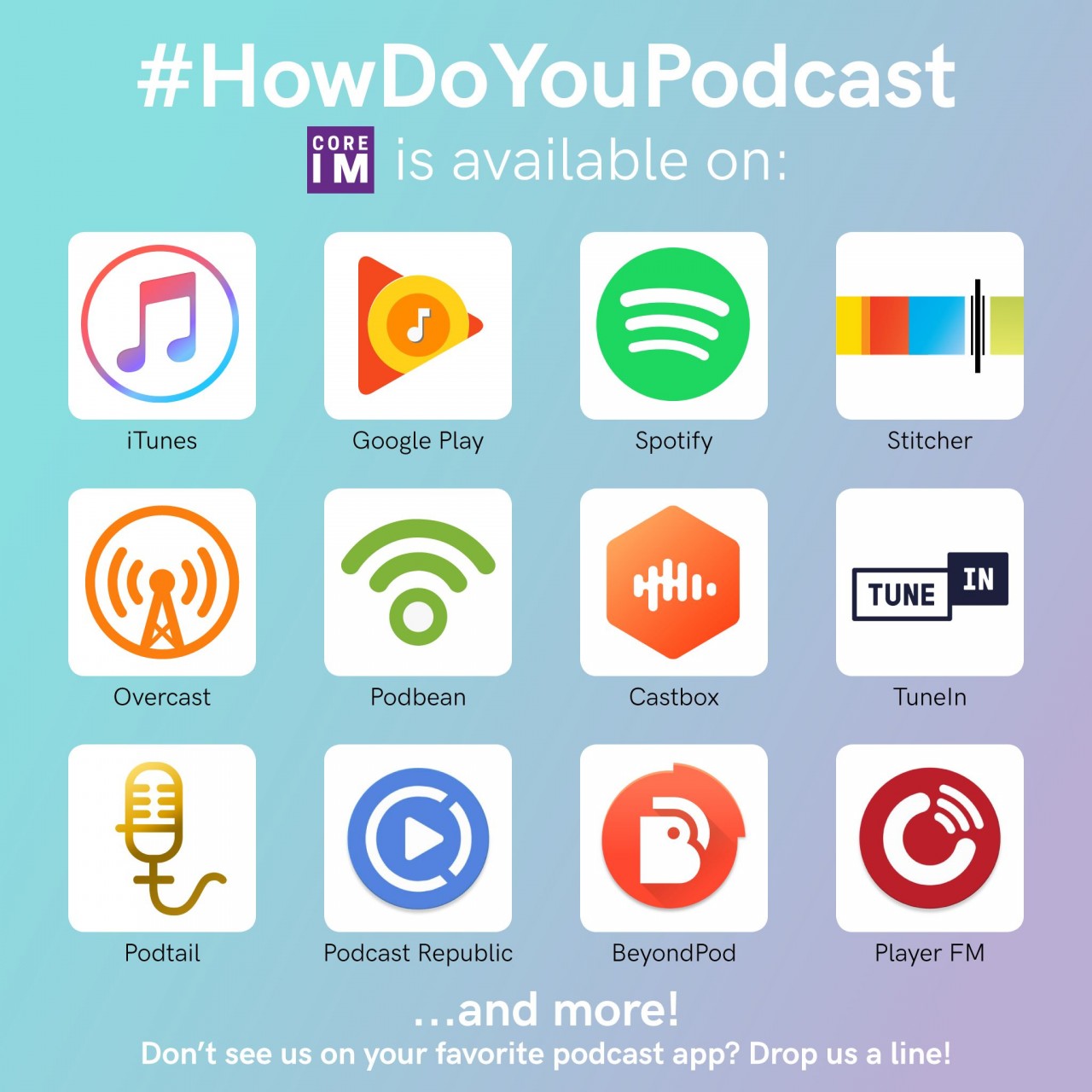 Các ứng dụng Podcast phổ biến hiện nay. Các ứng dụng Podcast phổ biến hiện nay.